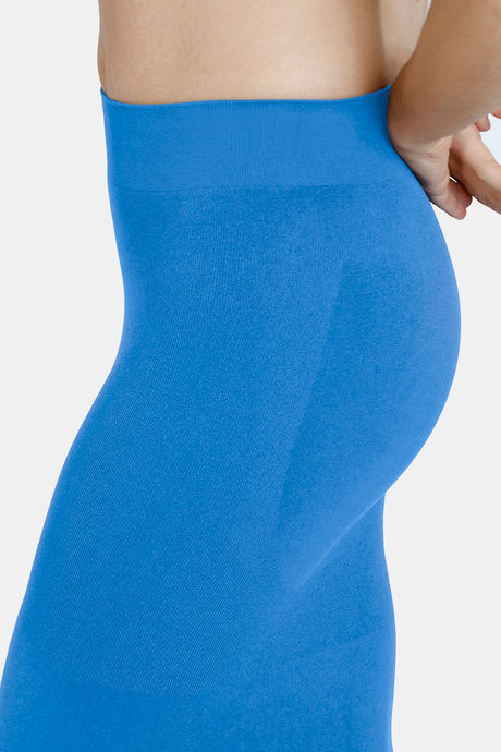 Zivame All Day Seamless Mermaid Saree Shapewear With Removable Drawcord - Navy Blue1 — image 6